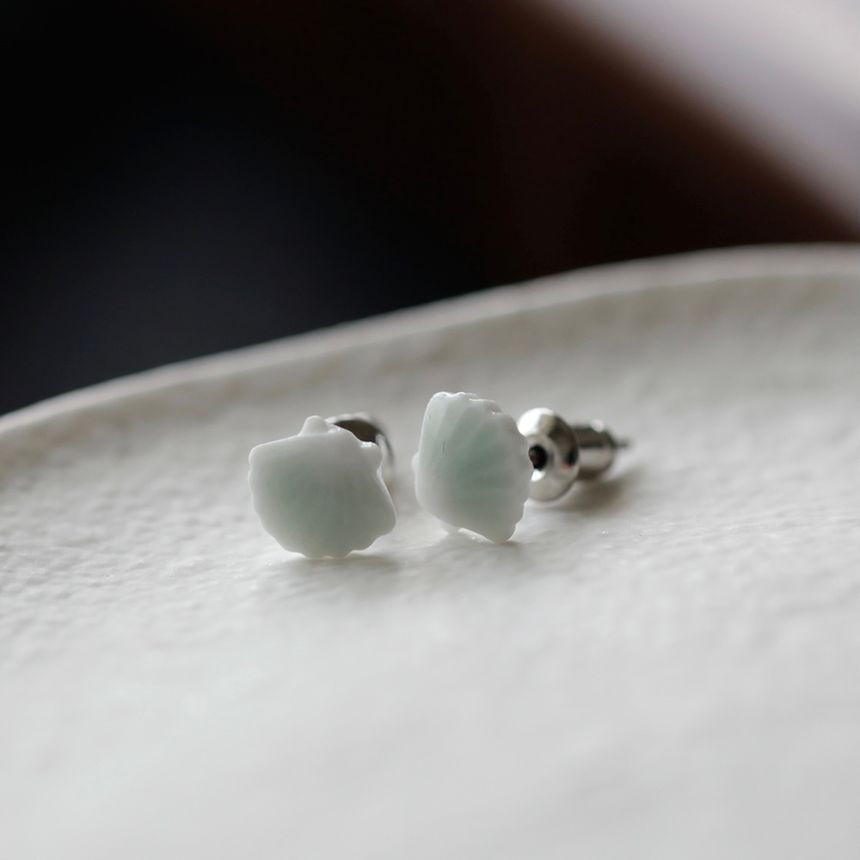 Silver Earring Sterling Shell