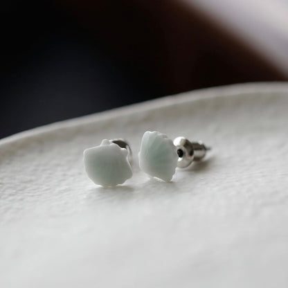 Silver Earring Sterling Shell