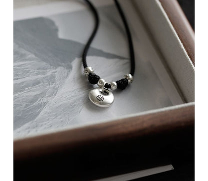 Silver Sterling Simple Necklace Pendant