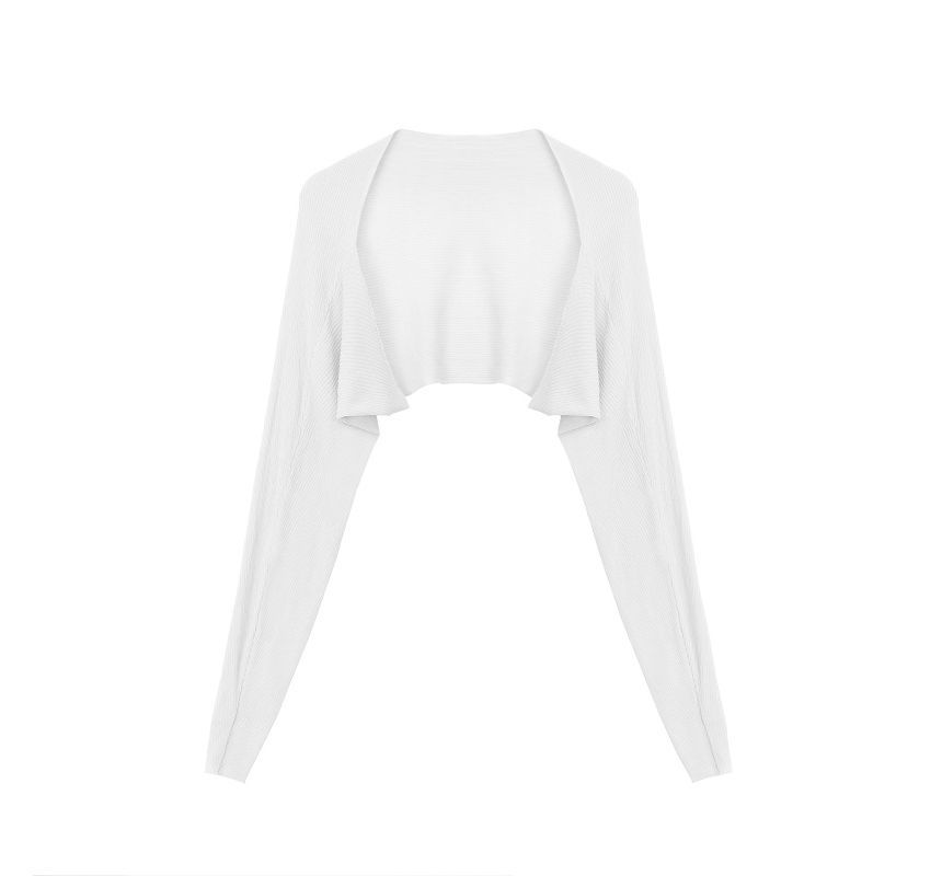Open Front Solid Cardigan