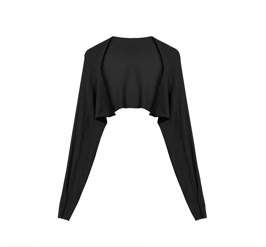 Open Front Solid Cardigan