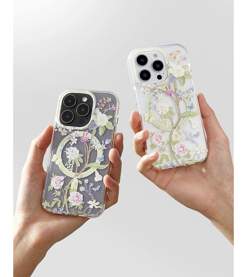 Floral Phone Case MagSafe