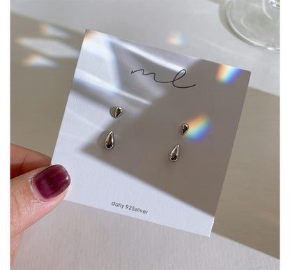 Sterling Silver Droplet Earring