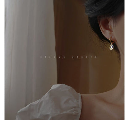 Sterling Silver Earring Cat Dangle