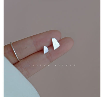 Geometric Sterling Silver Earring