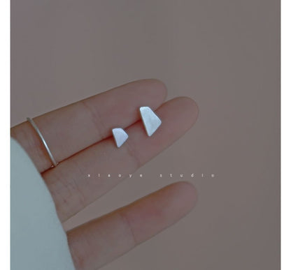 Geometric Sterling Silver Earring