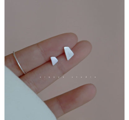 Geometric Sterling Silver Earring