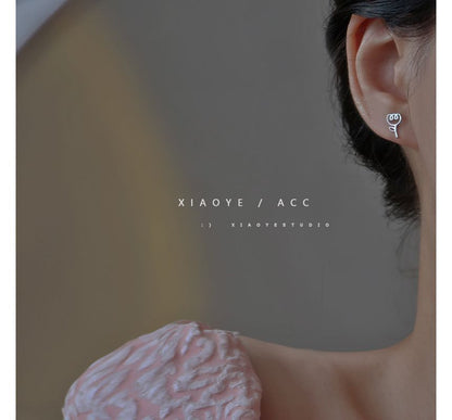 Earring Floral Sterling Silver