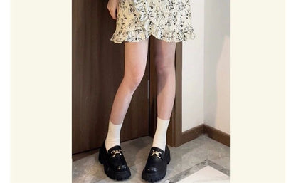 Short-Sleeve V-Neck Floral Print Ruffle Wrap Mini A-Line Dress