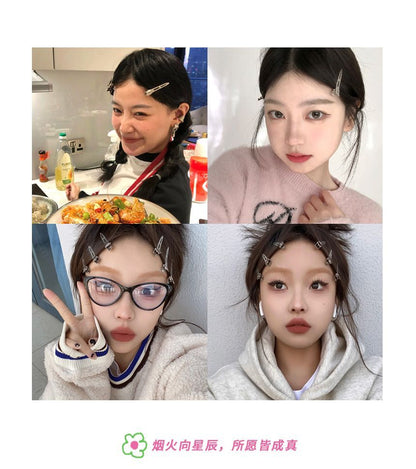 Clip Set Hair Metallic