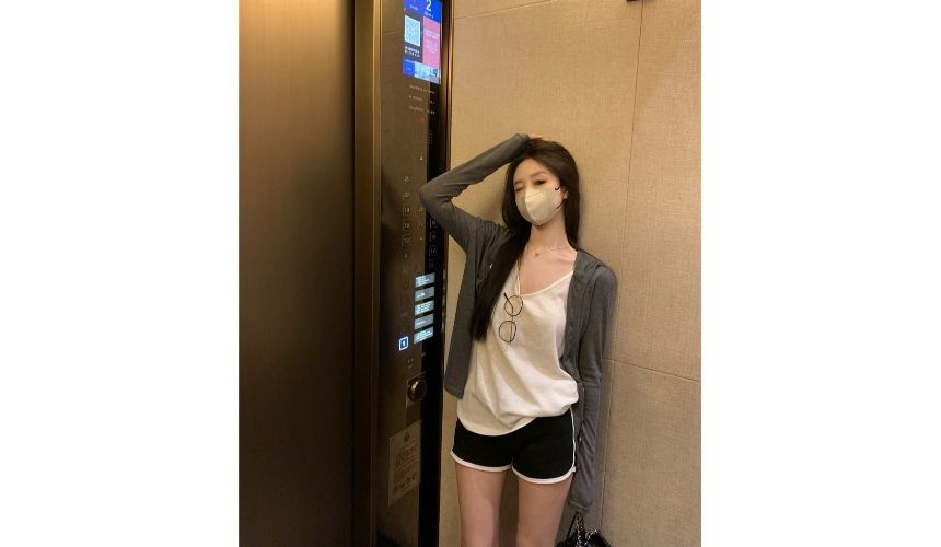 Scoop Neck Tank, Cardigan & Trim Shorts Set