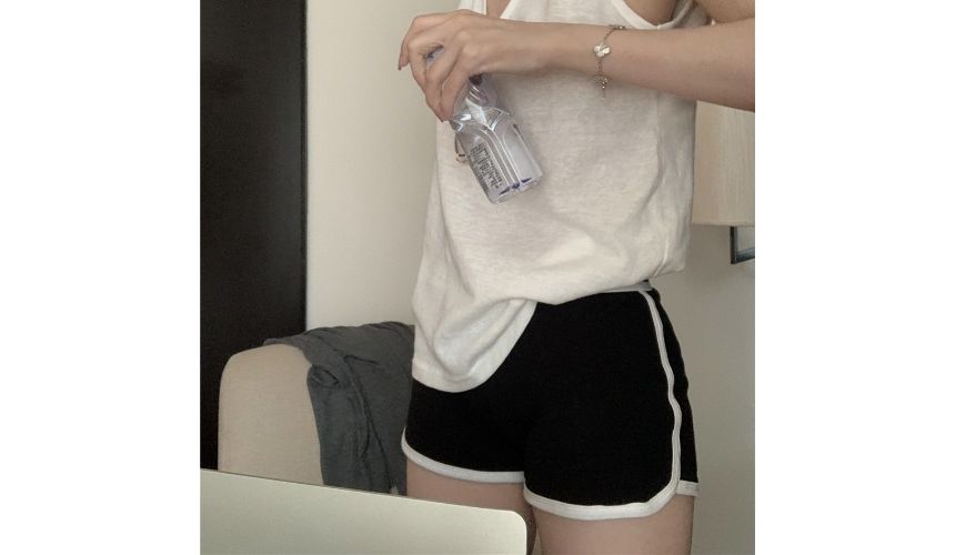 Scoop Neck Tank, Cardigan & Trim Shorts Set