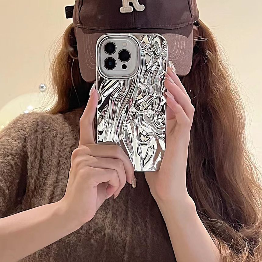 Metallic Phone Case Textured
