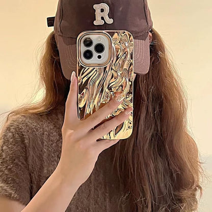 Metallic Phone Case Textured