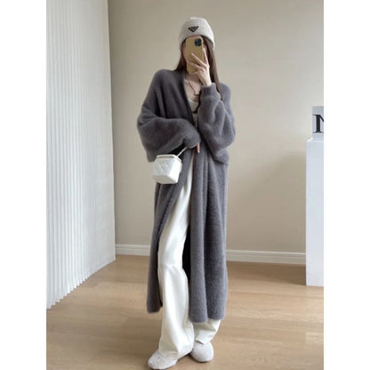 Open Front Knit Cardigan