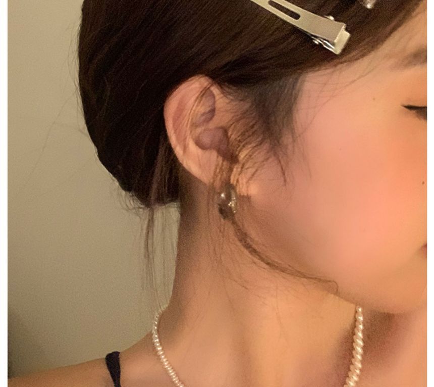 Hair Clip Set Metallic