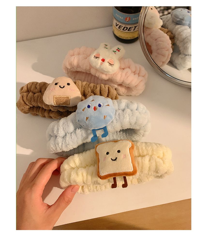 Headband Face Cartoon Wash