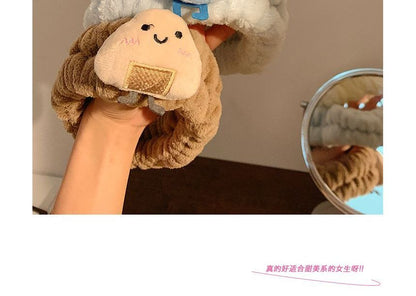 Headband Face Cartoon Wash