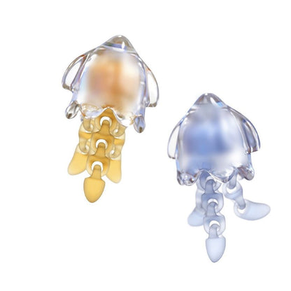 Squid Two-Tone Earring