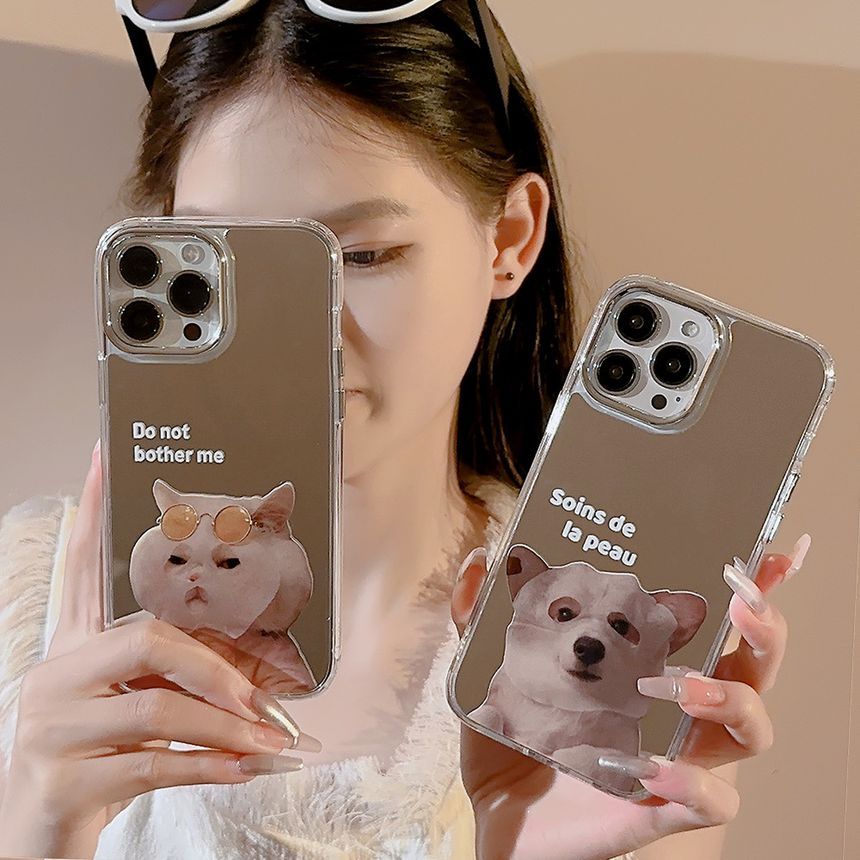 Case Animal Mirrored Phone