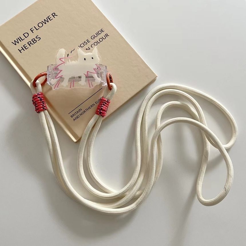 Clip Animal Phone Designs) On Lanyard (Various