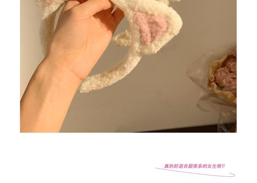 Ear Chenille Cat Headband