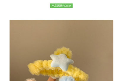 Chenille Star Clamp Hair