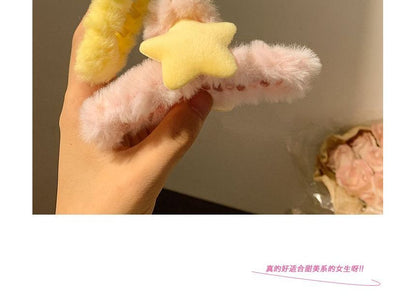 Chenille Star Clamp Hair