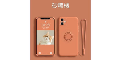 Phone Plain Case Stand Ring