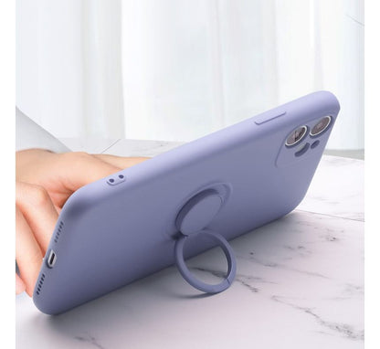 Ring Stand Phone Plain Case