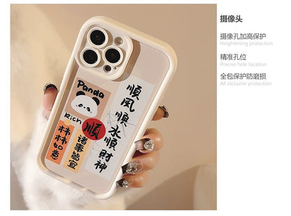Characters Phone Case Panda Chinese