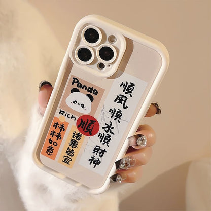 Characters Phone Case Panda Chinese