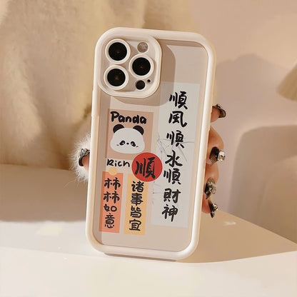 Characters Phone Case Panda Chinese