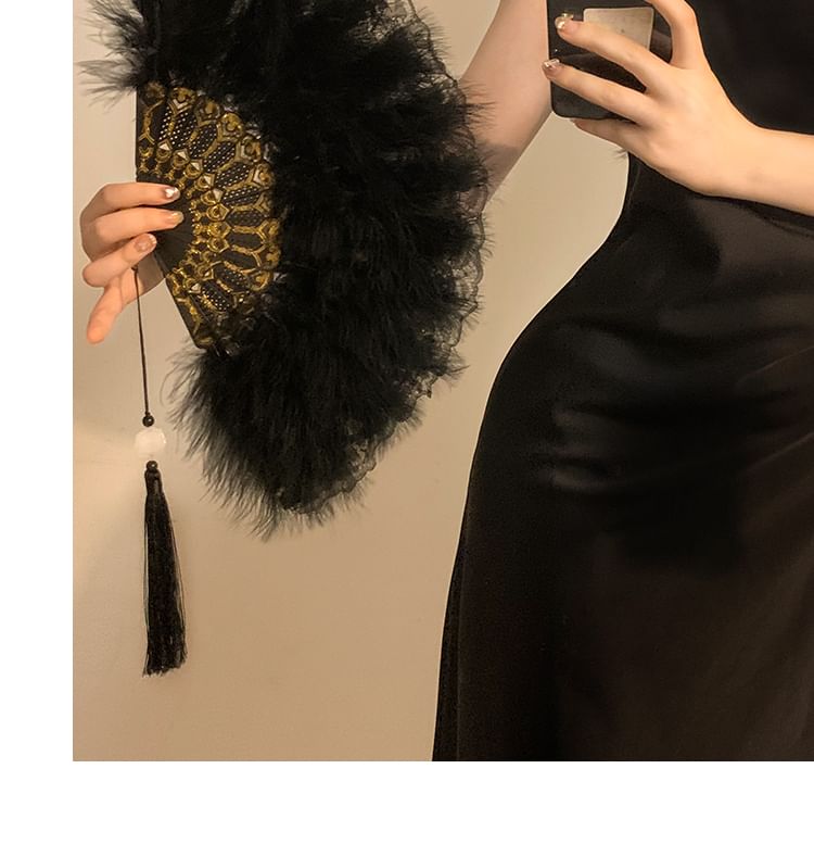 Hand (Various Designs) Foldable Fan Lace