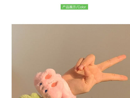 Chenille Face Wrist (Various Wash Animal Band Designs)