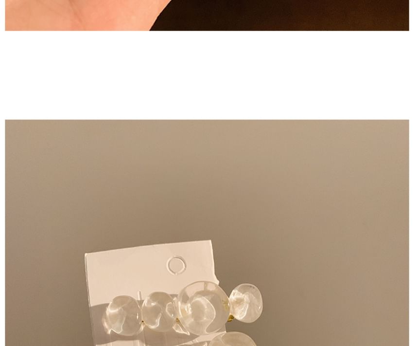 (Various Set of Hair 2: Designs) Clip Acrylic Bead
