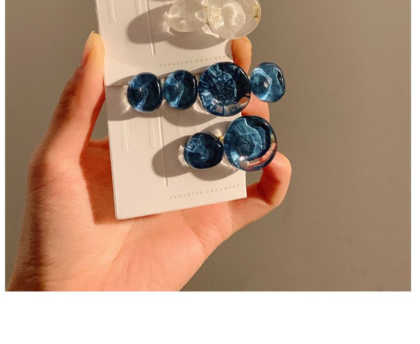 (Various Set of Hair 2: Designs) Clip Acrylic Bead