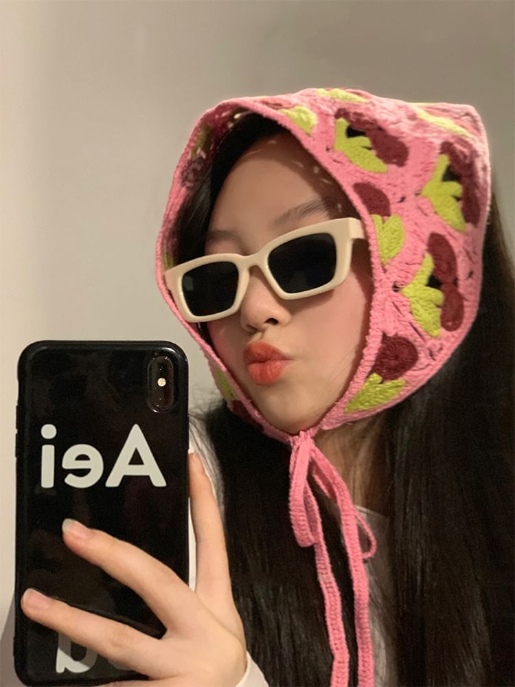 Headband Sunglasses (Various Designs) Knit Vintage Triangle Square /