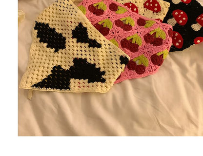 Headband Sunglasses (Various Designs) Knit Vintage Triangle Square /