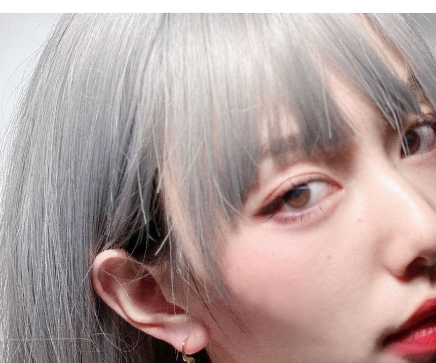 Earring Asymmetrical Drop Ear Clip-On Gamepad Cuff / Lettering