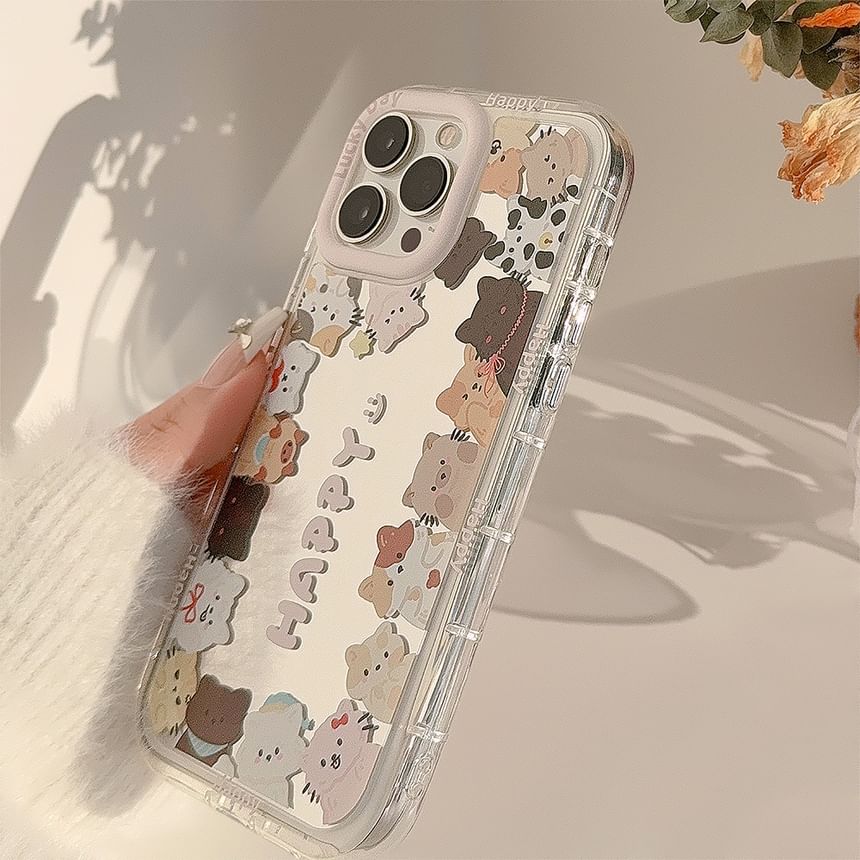 Mirrored Cat Case Phone