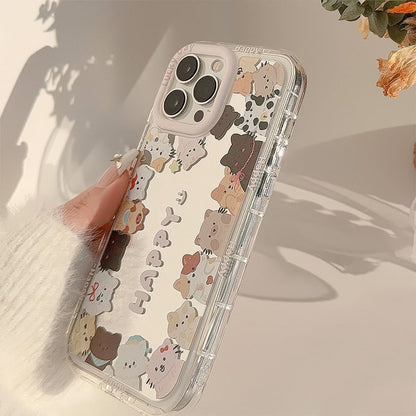 Mirrored Cat Case Phone