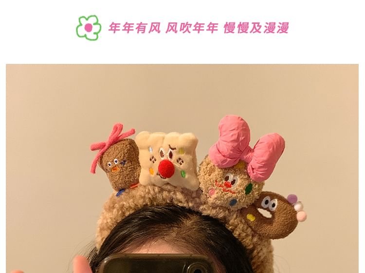 Face Cookie Yarn Designs) Wash Headband (Various