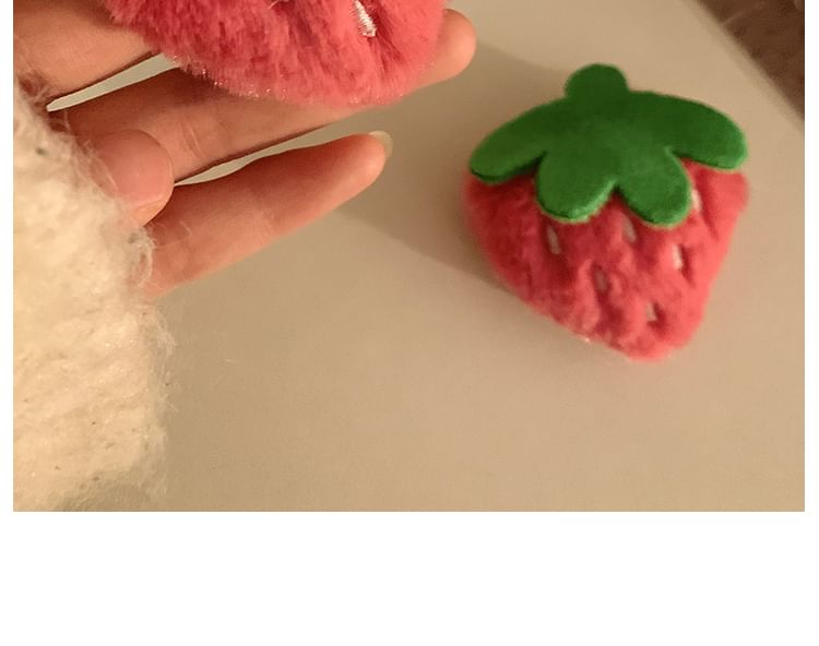 Hair Strawberry Set / Clip Designs) (Various Chenille