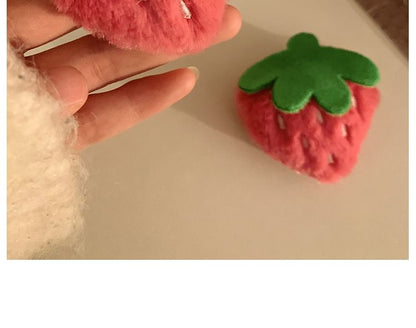 Hair Strawberry Set / Clip Designs) (Various Chenille