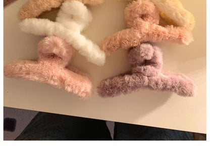 Clamp Chenille Plain Hair