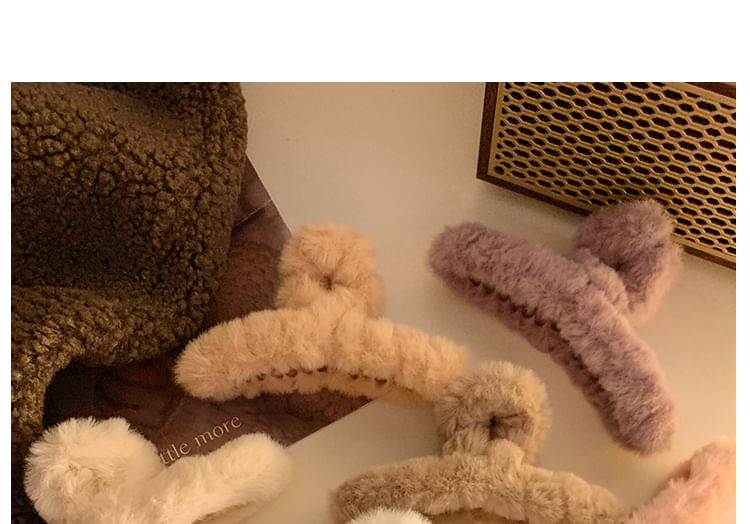 Clamp Chenille Plain Hair