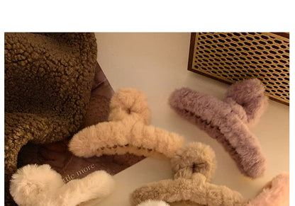 Clamp Chenille Plain Hair