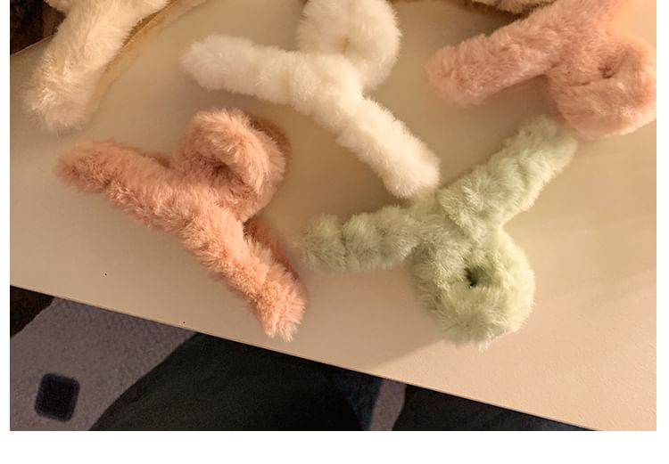 Clamp Chenille Plain Hair