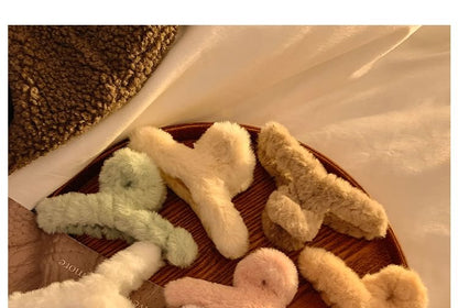 Clamp Chenille Plain Hair